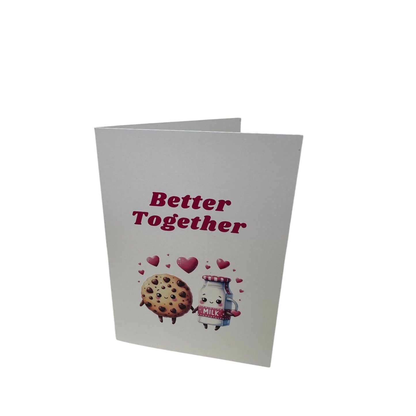 Greeting Card: Love themed (Funny Food Pun designs)